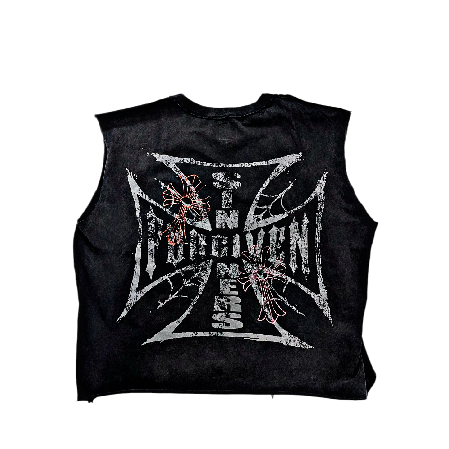 “Unchained” Cut-off Tee